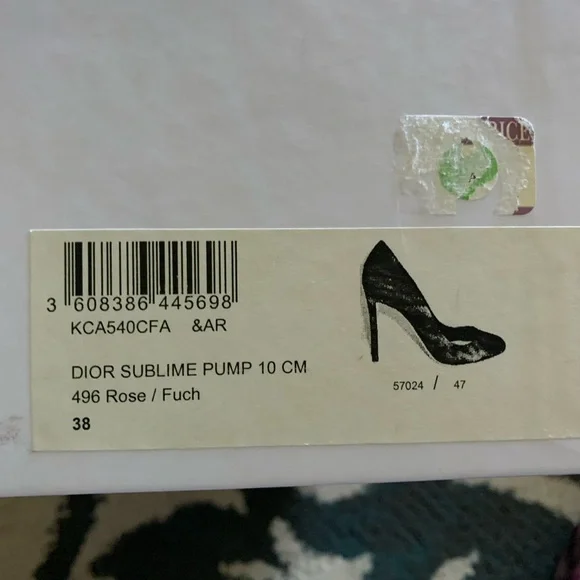 Christian Dior Sublime pumps 38 - Picture 14 of 17